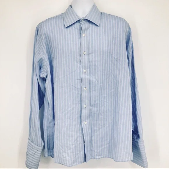 michael kors dress shirt size chart Michael Kors Mens Long Sleeve Button Down Collared Dress Shirt Size XXL